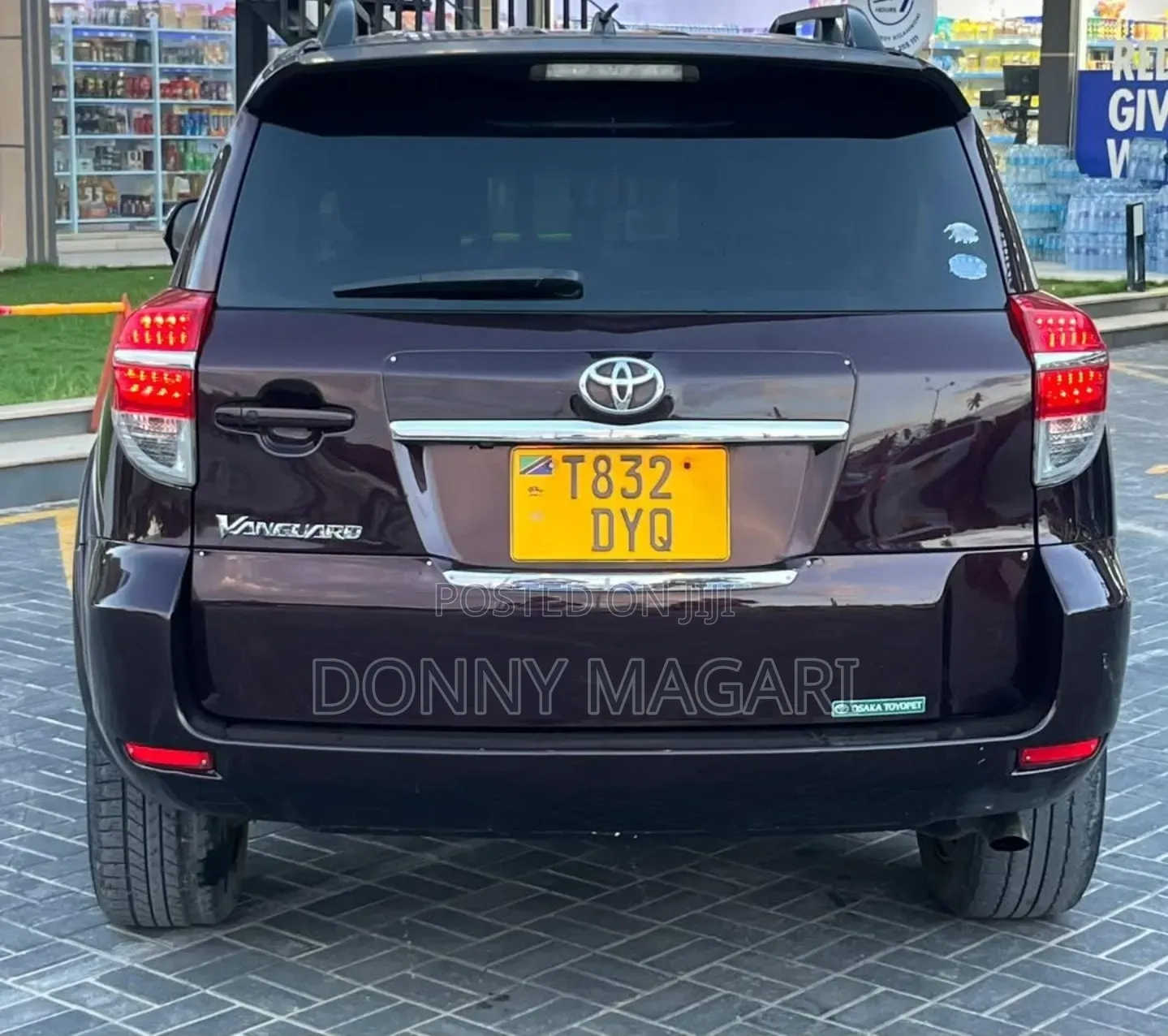 Toyota Vanguard 2008 Black