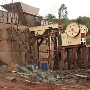 High Efficiency Basalt Granite Crushing Plant With Jaw Impact