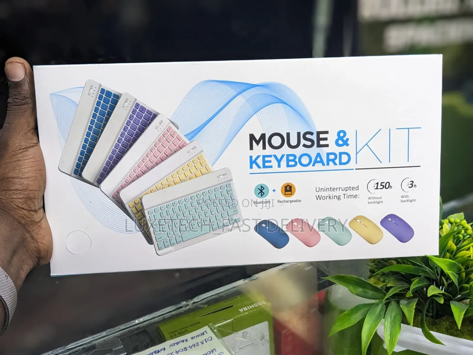 Generic Wireless Bluetooth Mouse and Keyboard Combo (Rechargeable)
