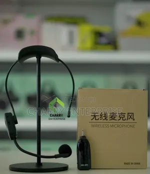 Professional Wireless Headset Microphones Single Set for Presentation