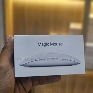 An Apple Magic Mouse Featuring a Multi-Touch Surface and Wireless