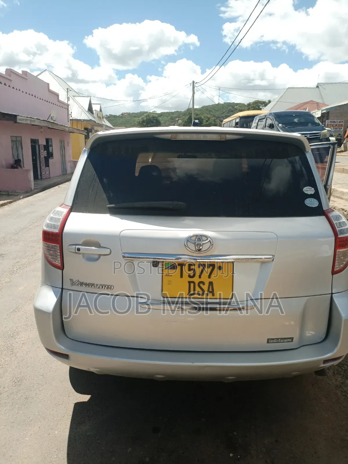Toyota Vanguard 2007 Silver