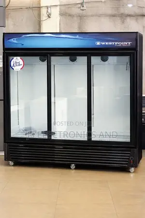 Westpoint Showcase Display Three Door Glass Original Best Price