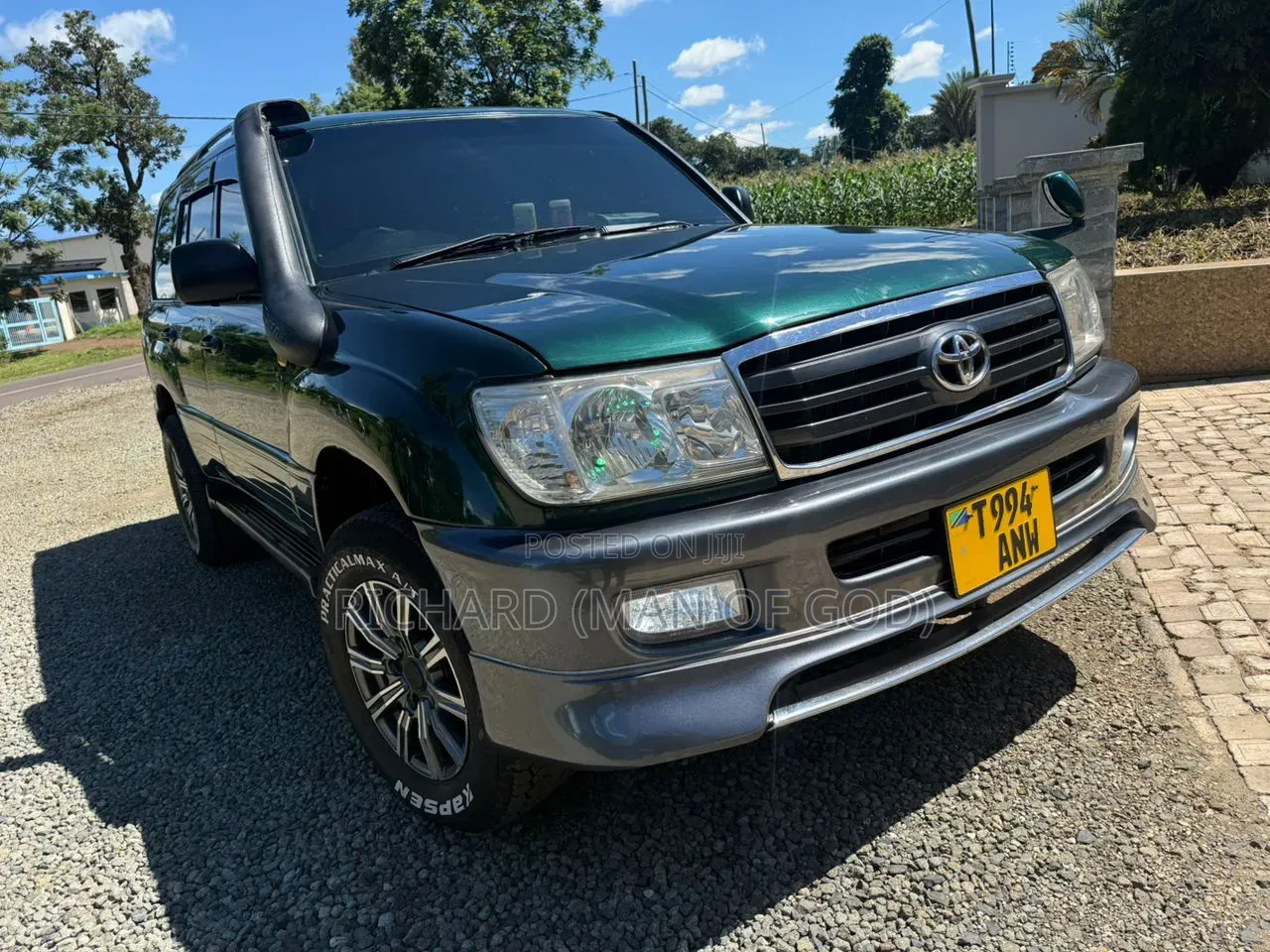 Toyota Land Cruiser 1998 Black