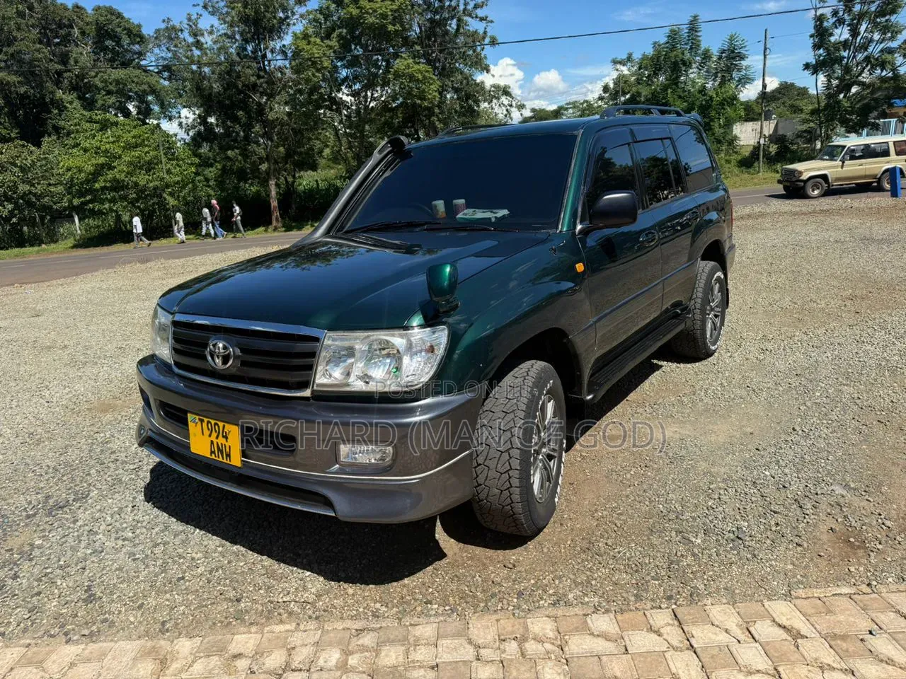 Toyota Land Cruiser 1998 Black