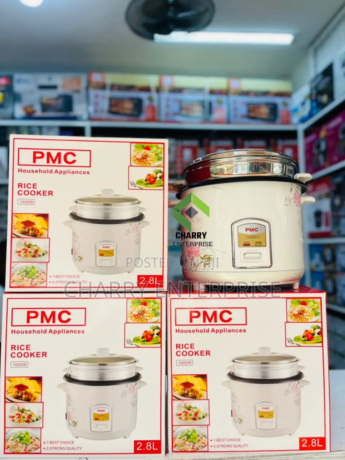 Strong Quality PMC Rice Cooker 2.8l  1000w