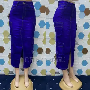 Cargo Jeans Skirtes