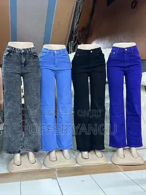 Ladies Jean's Wide Leg