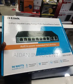10port Ethernet Switch With Poe 100/ 1000mbps