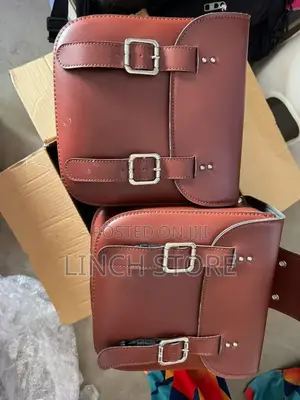 Motorcycle Genuine Leather Storage Bag