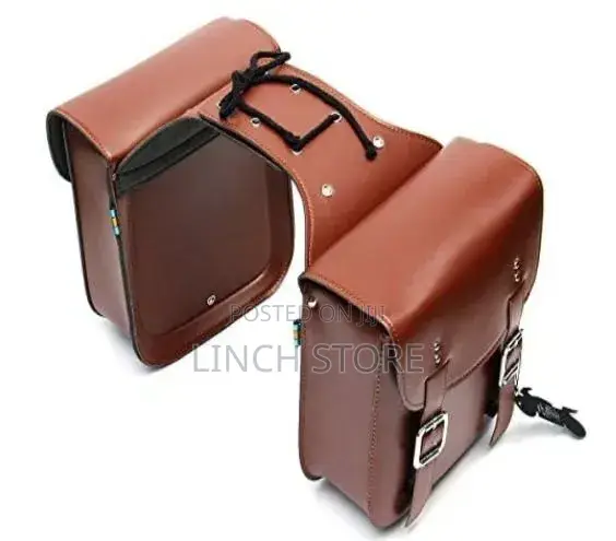 Motorcycle Genuine Leather Storage Bag