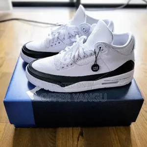 White Jordan Retro Starfish ( Ngozi Tupu)