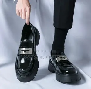 Men's Leather Shoes for Official Walking Wedding Offices Nicely Best