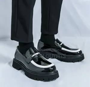 Men's Leather Shoes for Official Walking Wedding Offices Nicely Best