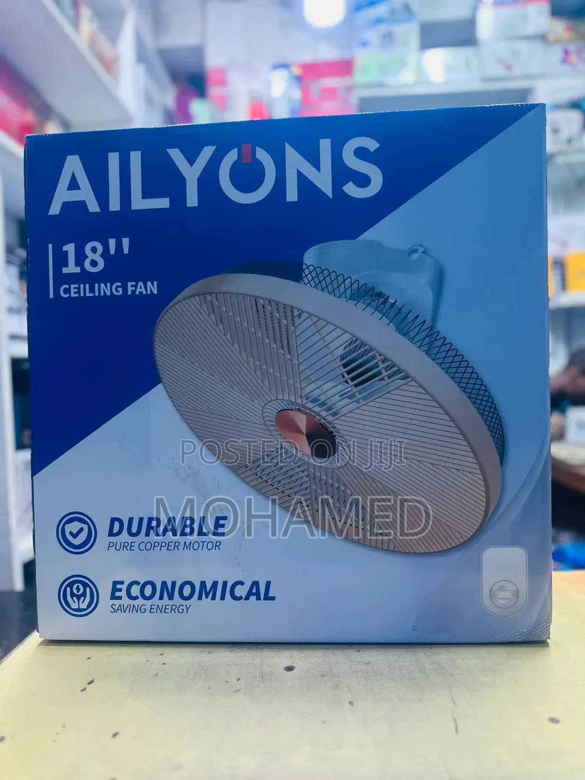 Ailyons Orbit Ceiling Fan 