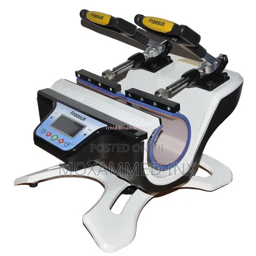 Dual-Station Mug Heat Press Machine Designed for Simultaneou