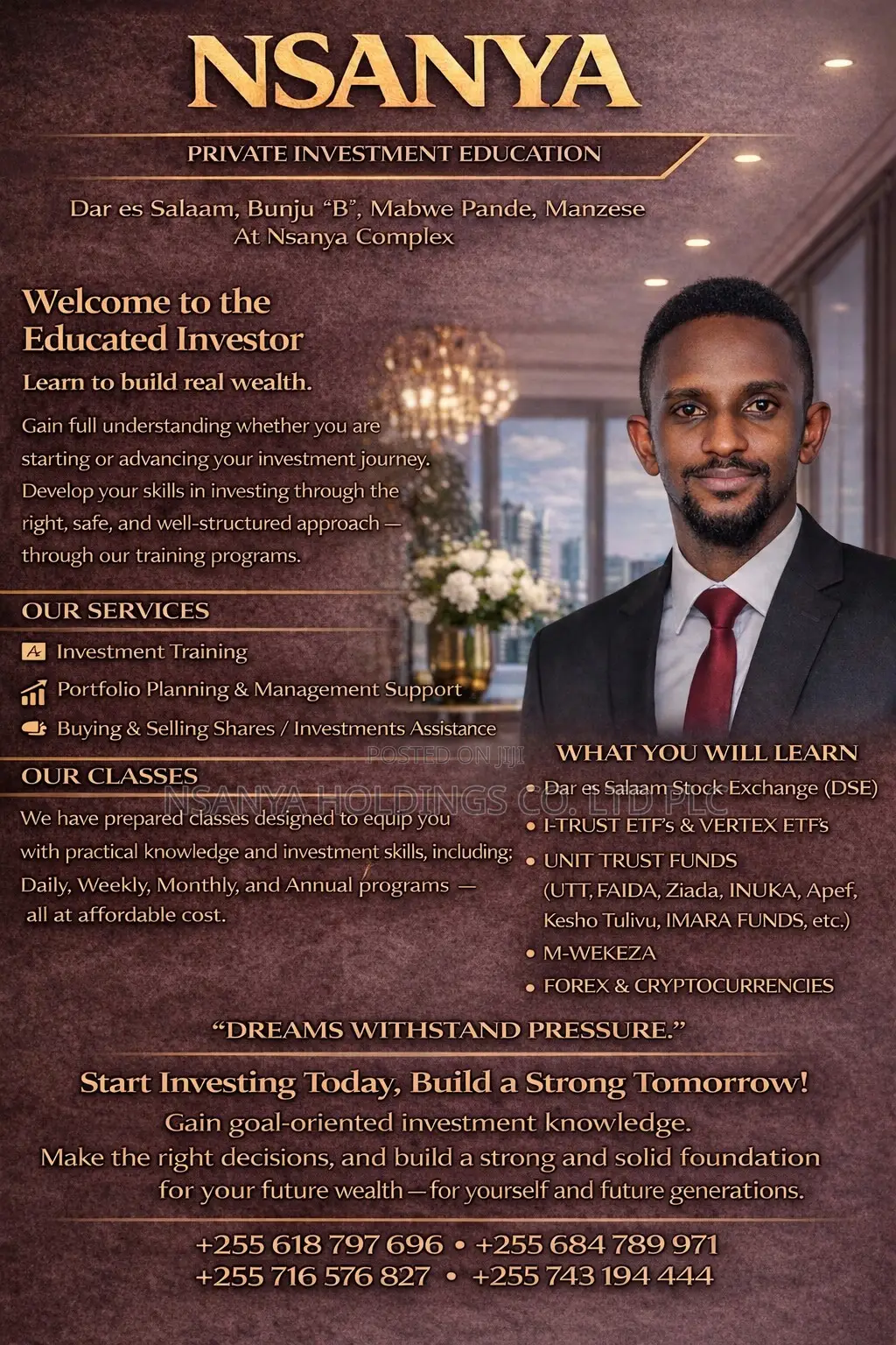 Akademia Binafsi Ya Uwekezaji / Private Investment Academy