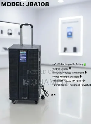  Aborder Rechargeable Ac/Dc Speaker 