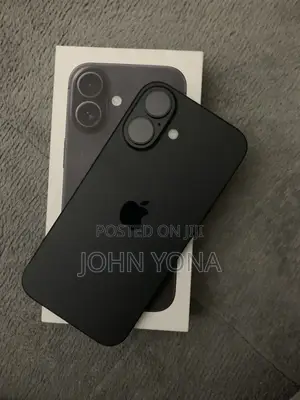 New Apple iPhone 16 256 GB Black