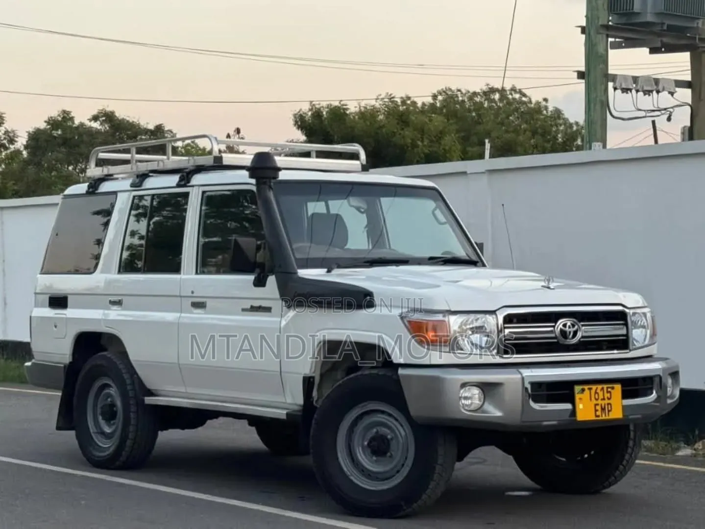 Toyota Land Cruiser 76 Series 2015 White