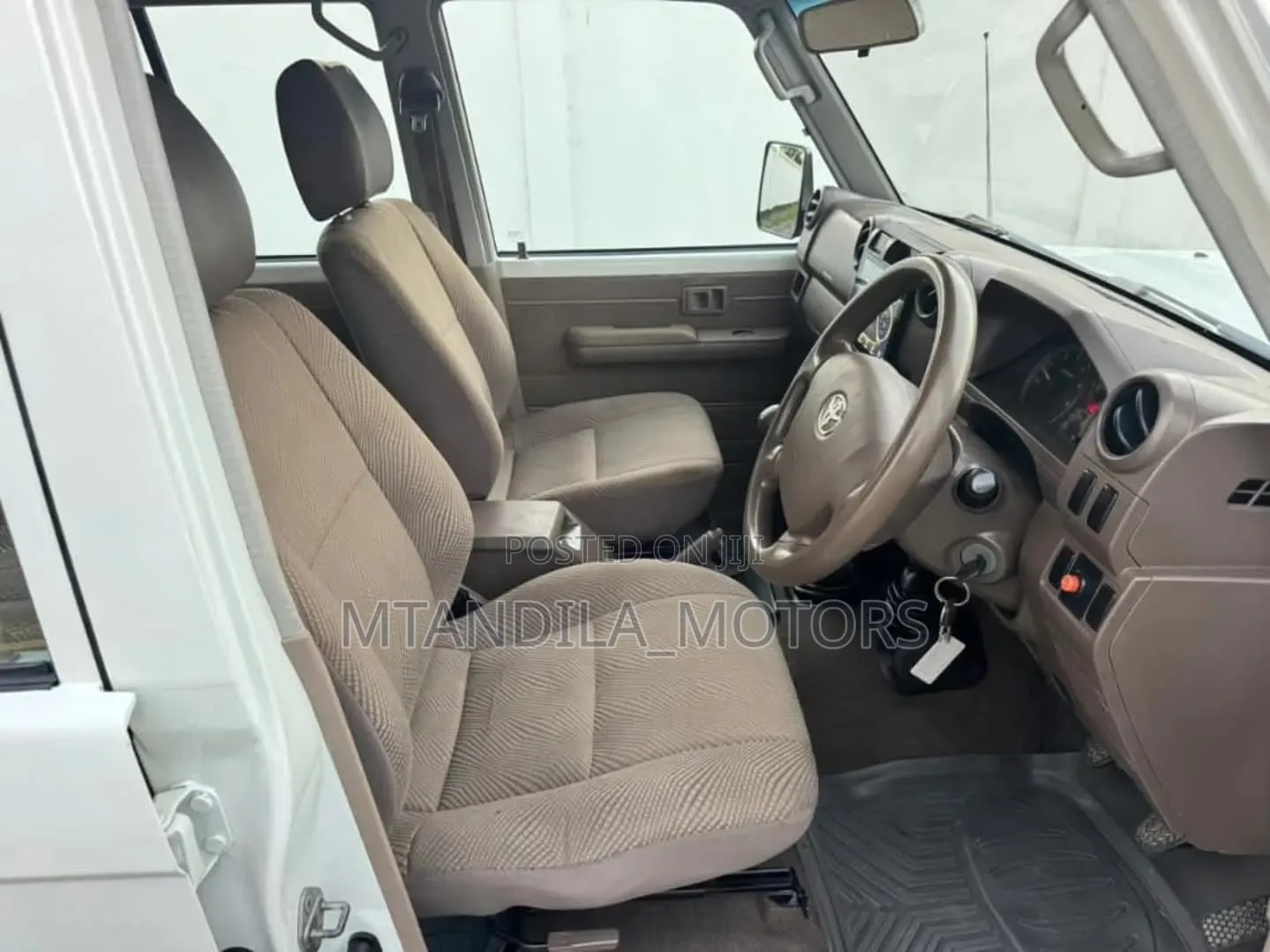 Toyota Land Cruiser 76 Series 2015 White