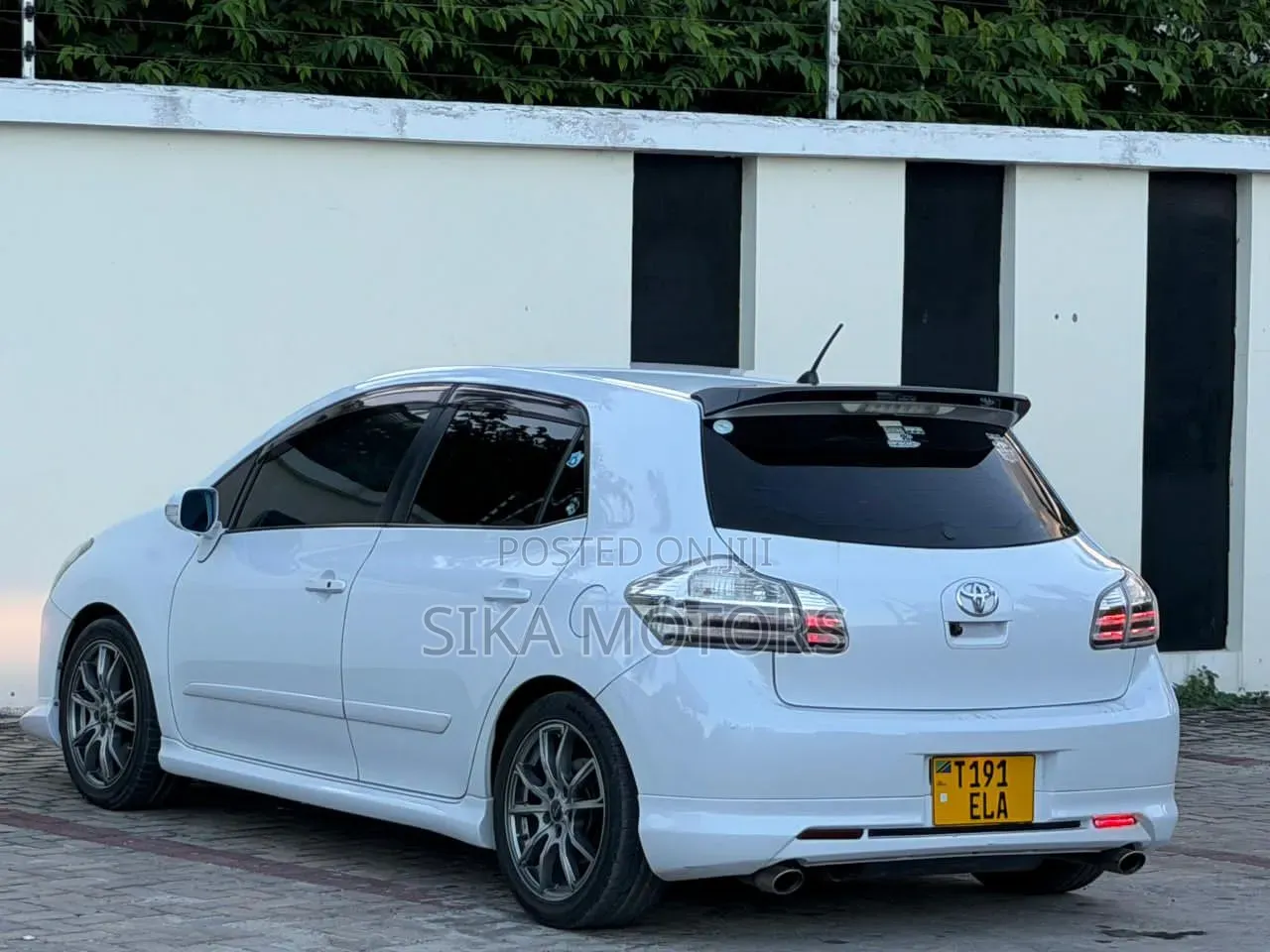 Toyota Blade 2008 White