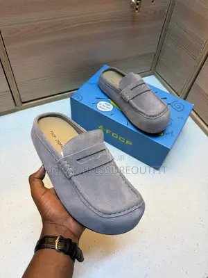 Suede Mule Loafers Collection Available