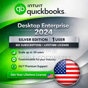 Intuit Quickbooks Enterprise 2024 + QuickBooks Udemy Course