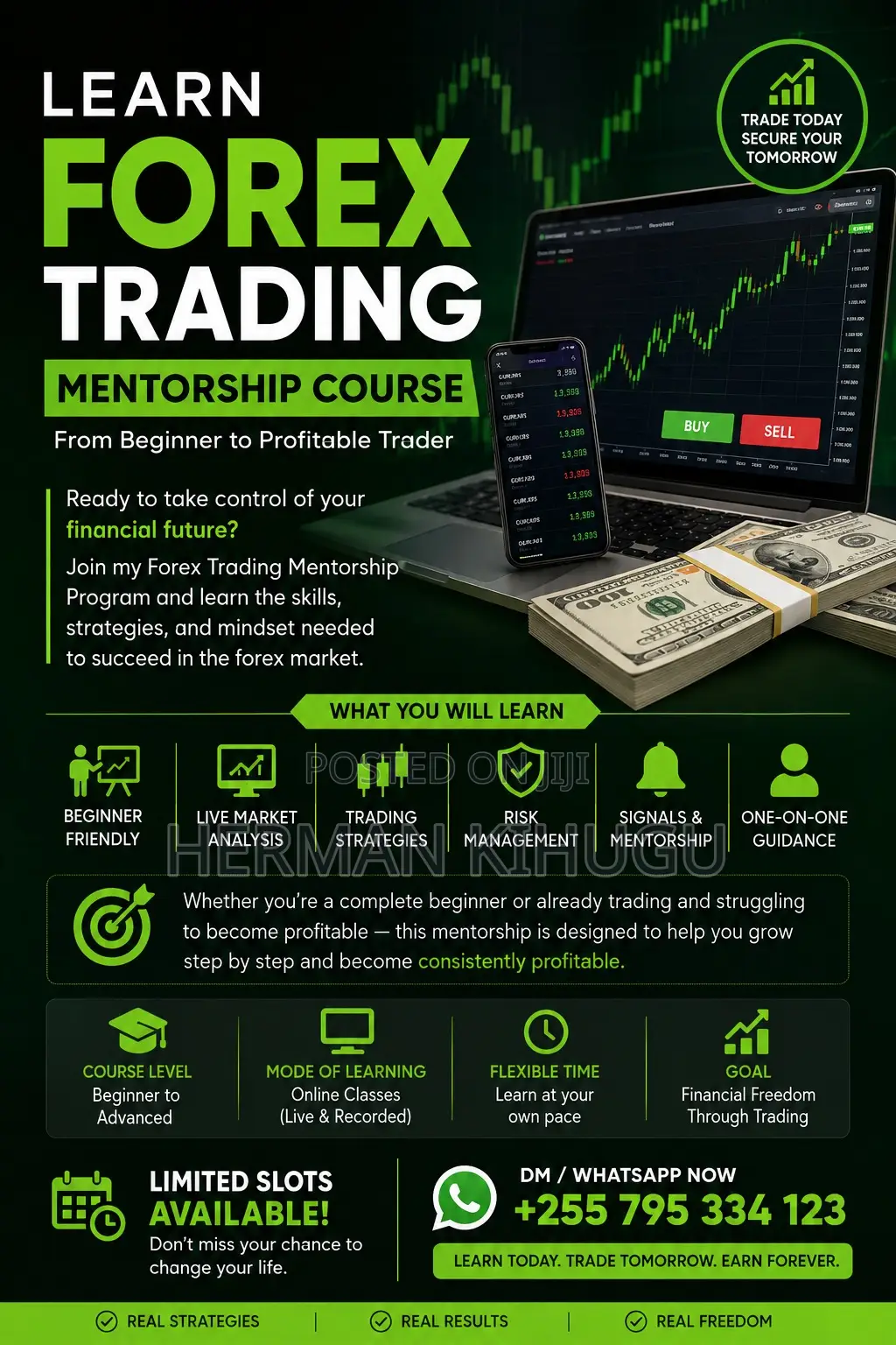 Forex Trading Mentorship Now Open