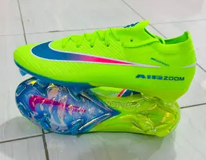 Nike Air Zoom Mercurial Vapor 16 Elite Fg Football Boots in a Lime