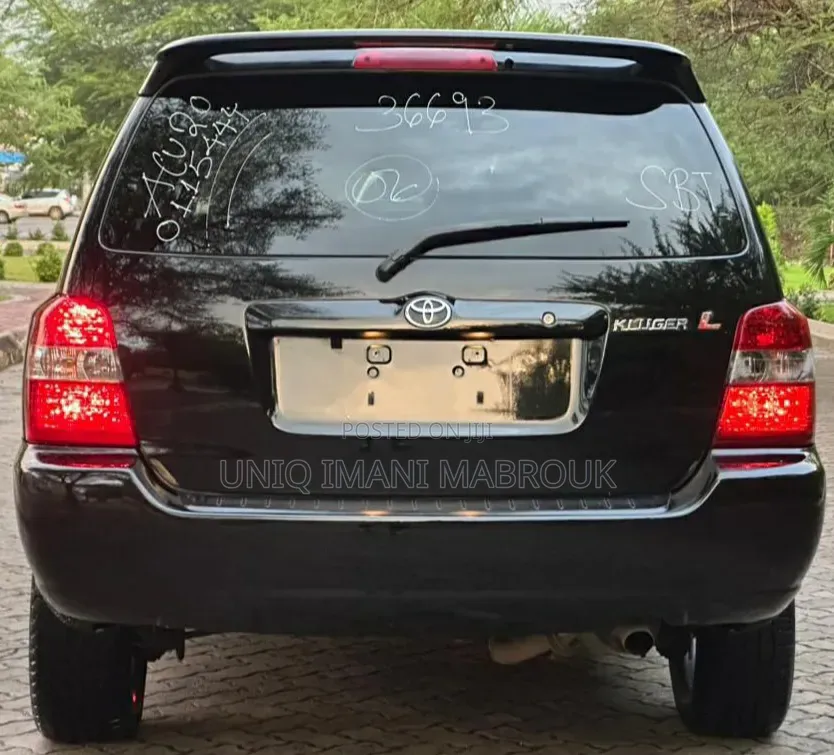 Toyota Kluger 2006 Black