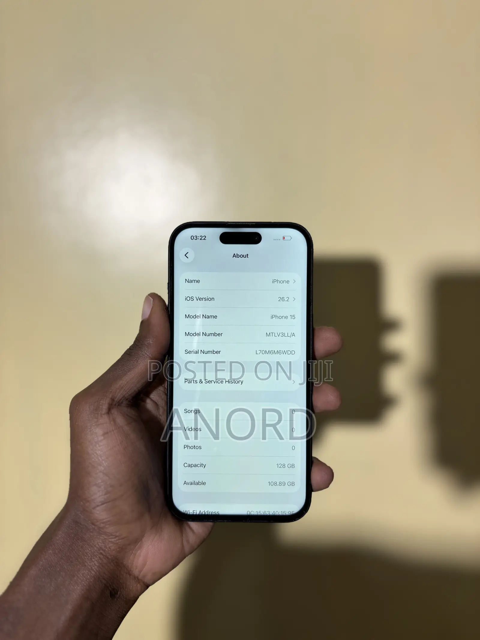Apple iPhone 15 128 GB Black