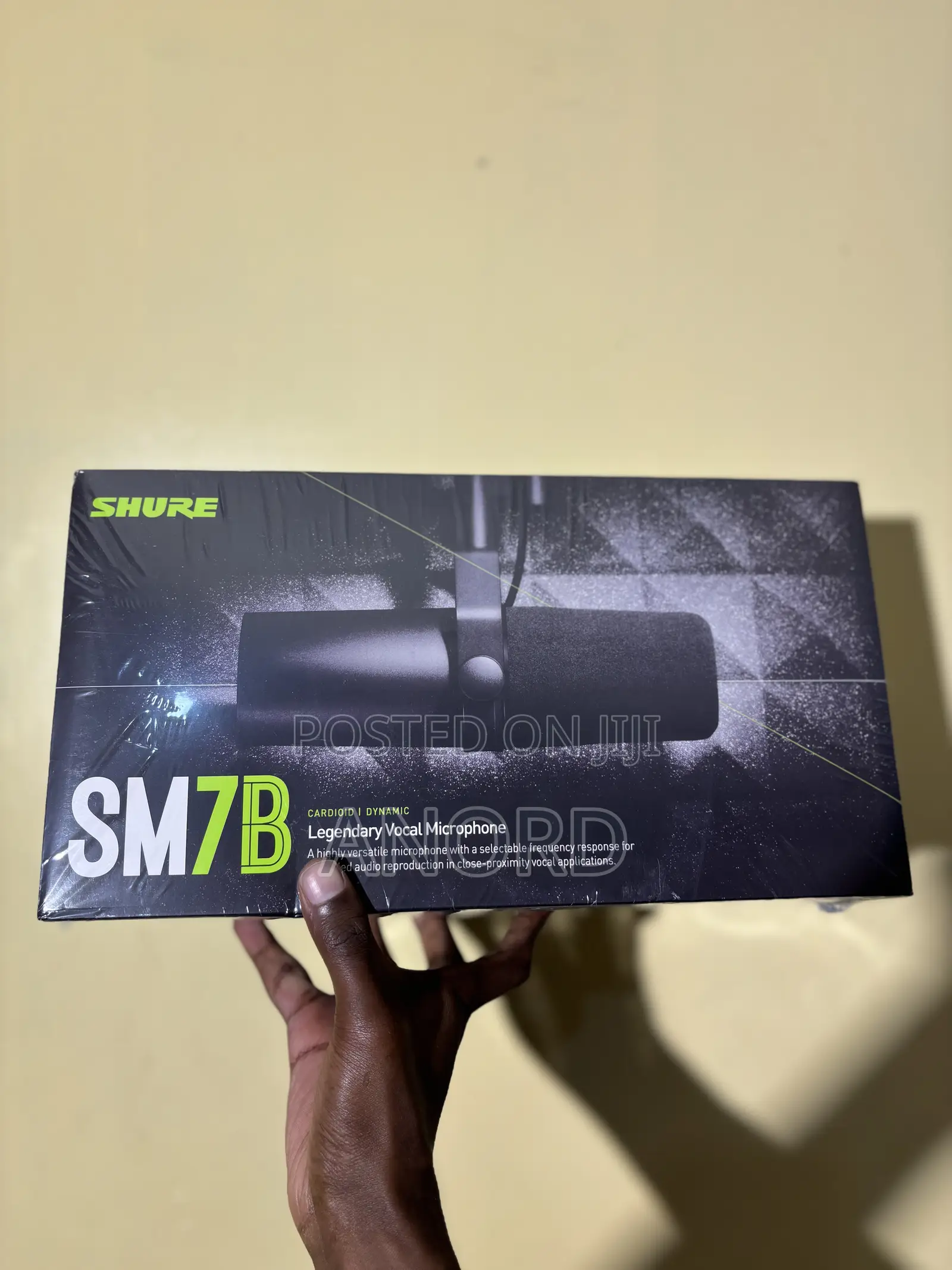 Shure Sm7b Vocal Dynamic Microphone –Podcast, Recording Streaming