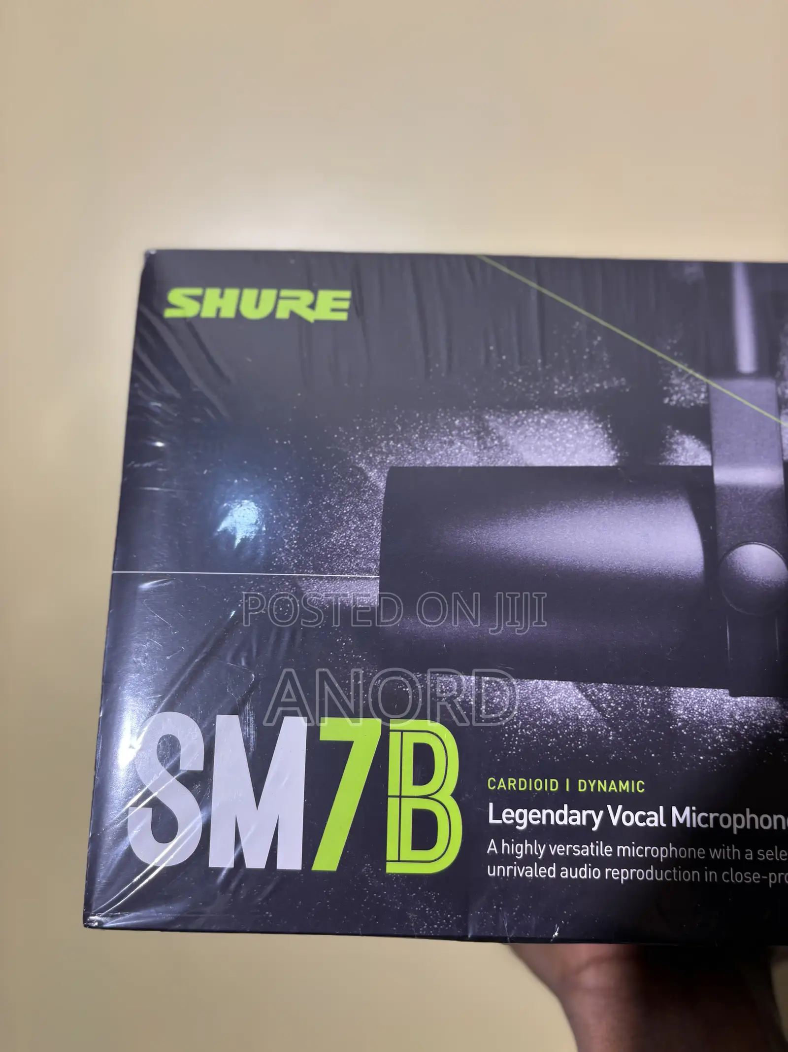 Shure Sm7b Vocal Dynamic Microphone –Podcast, Recording Streaming