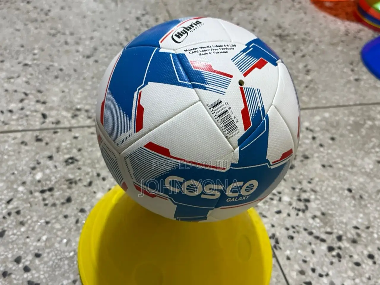 Cosco Galaxy Size 5 Soccer Ball High Quality 