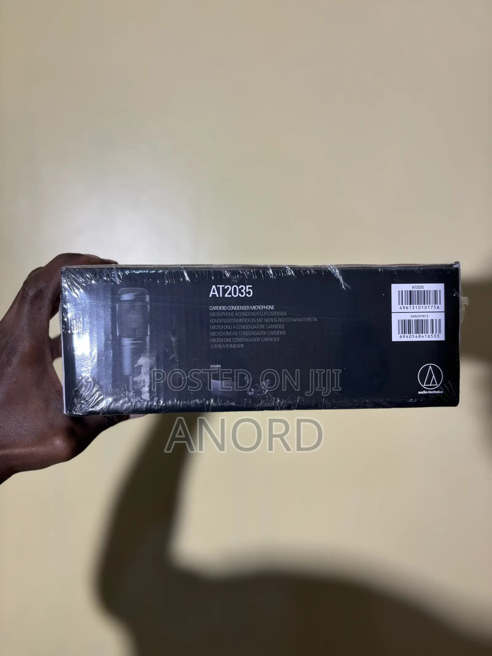 Audio-Technica At2035 Condenser Microphone Mic Ya Recording Podcast