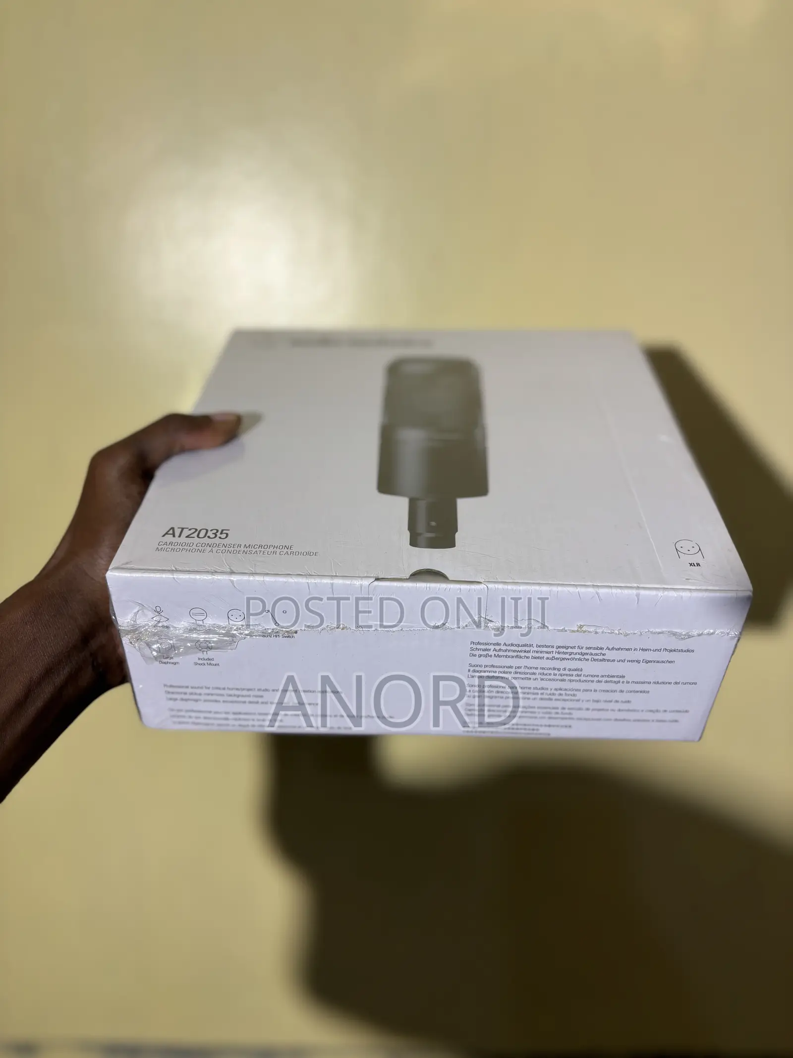 Audio-Technica At2035 Condenser Microphone Mic Ya Recording Podcast