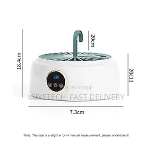 Portable Foldable Clothes Dryer With A Hanging Garment Bag