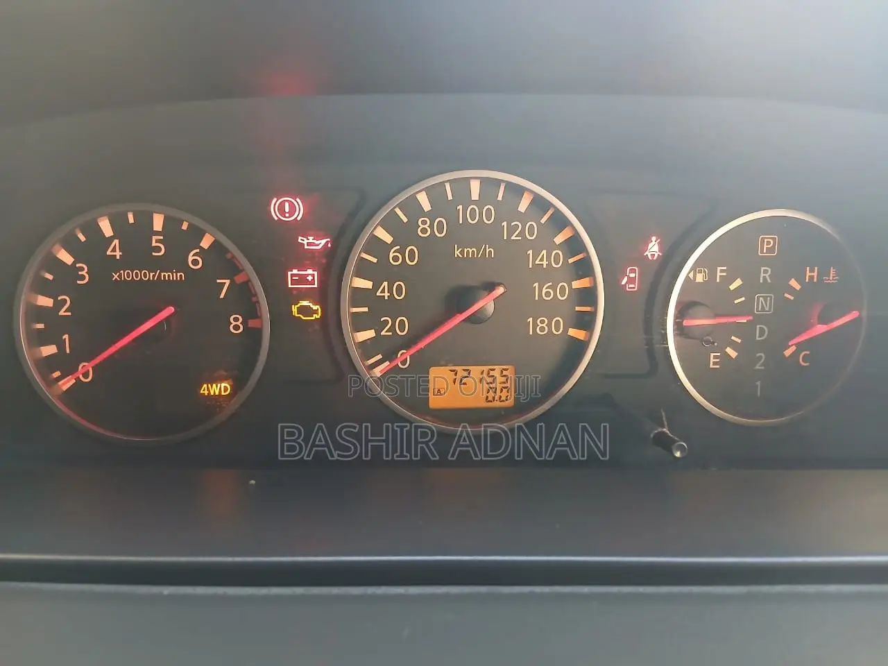 Nissan X-Trail 2.0 Comfort 2004 Black