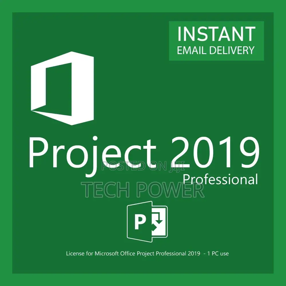 Microsoft Project Pro 2024 Installation Activation 1pc