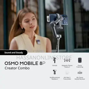 Dji Osmo Mobile 8p Creator Combo Handheld Gimbal