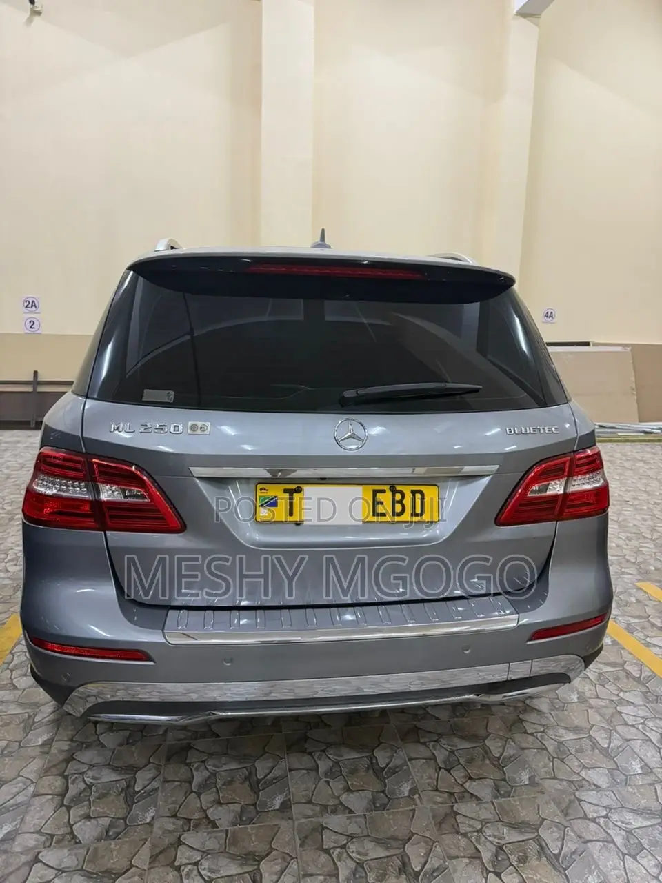 Mercedes-Benz M Class 2014 Silver