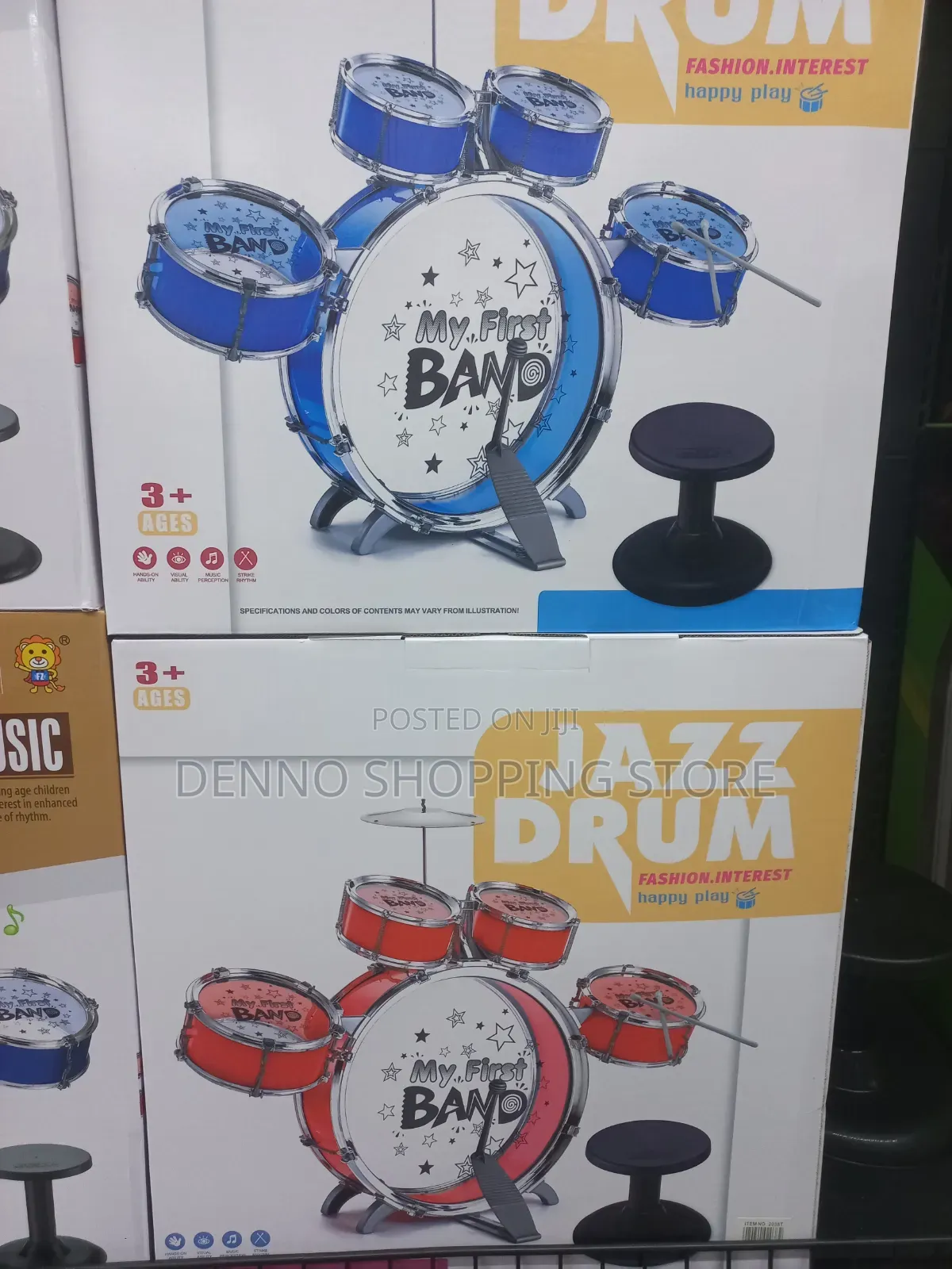 Kids Drums 3years Plus