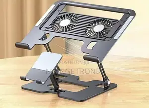 Laptop Stand Phone Stand, With Cooling Fan