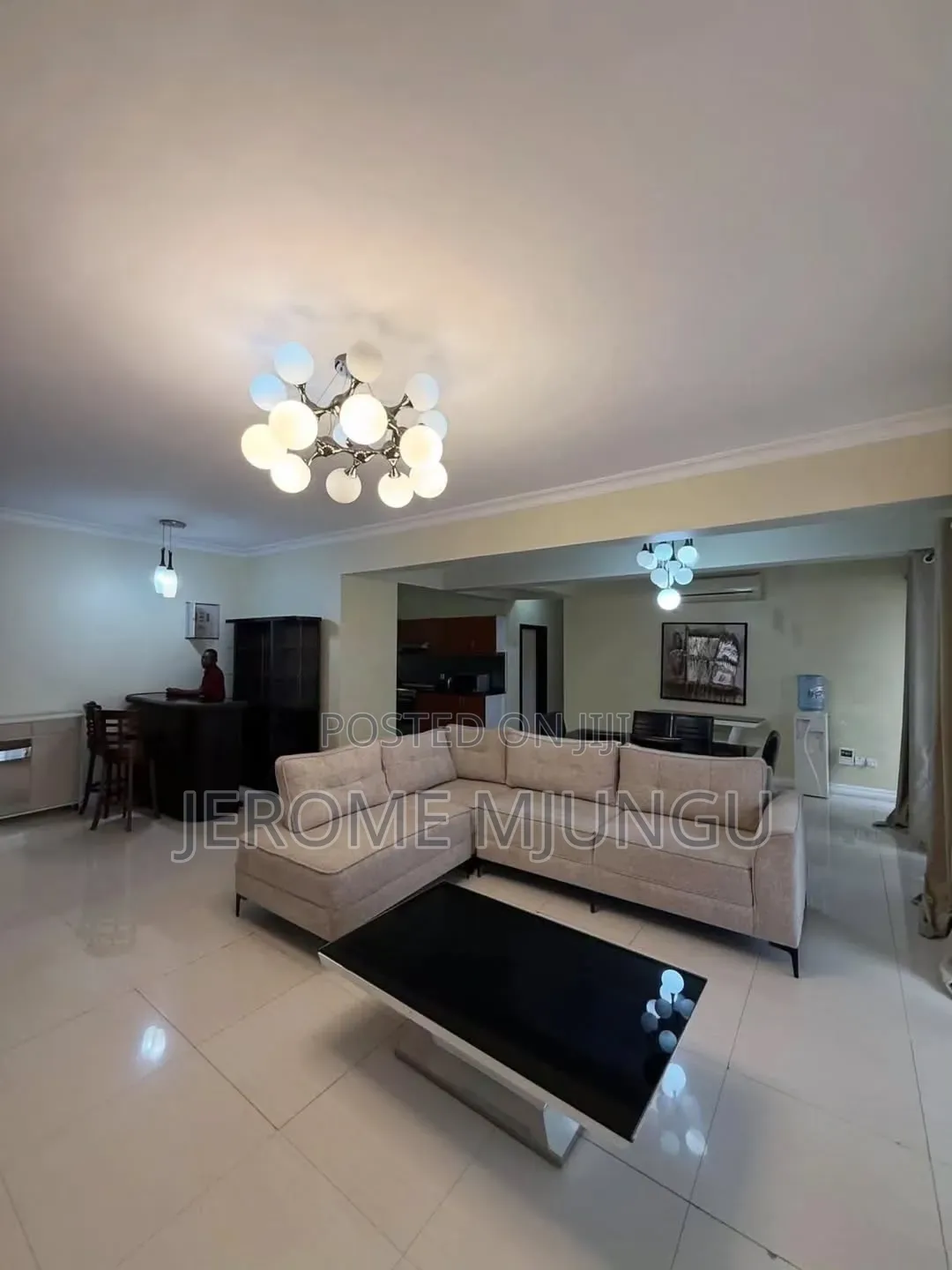 Furnished 3bdrm Apartment in Masaki for rent