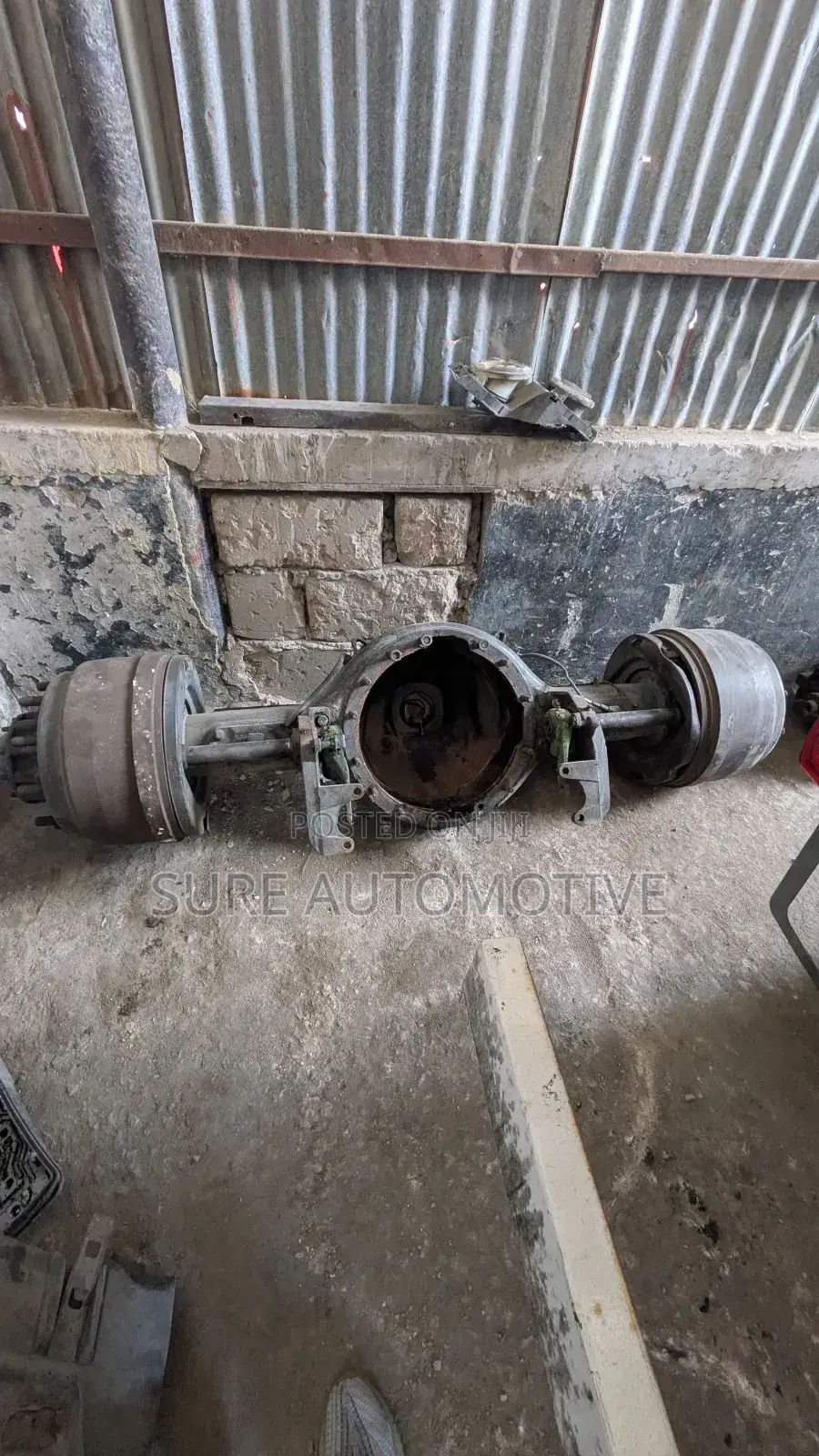 Used Scania Differential and Tube Housing