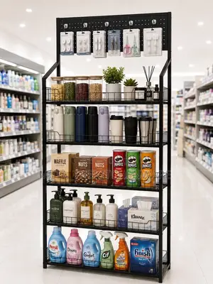 5-tier Retail Display Rack