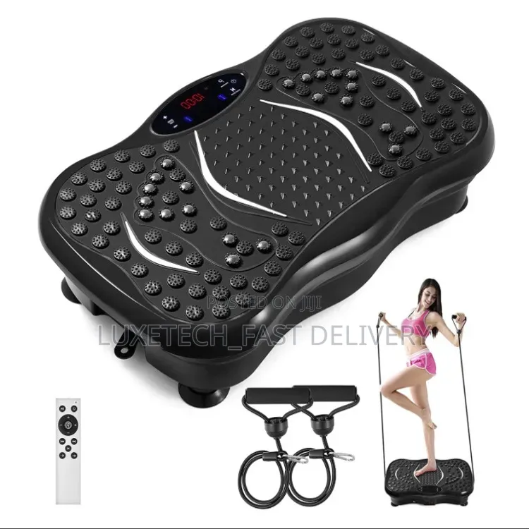 Vibration Plate Exercise Machine With Display for Monitoring Workouts