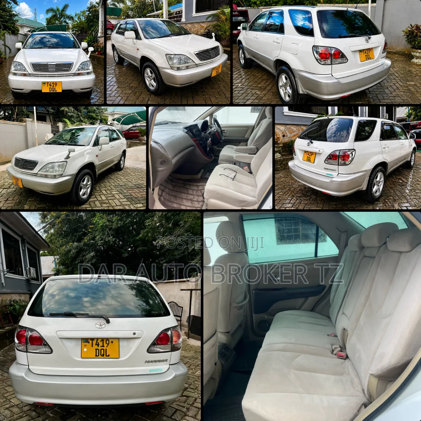 Toyota Harrier 2002 Pearl