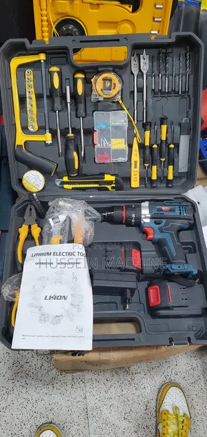 Cordless Drill Ful Set Boss Brand New